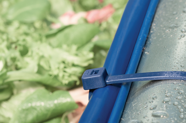 Blue Metal Detectable Cable Ties For Food Industry